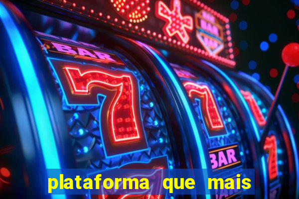 plataforma que mais paga no fortune tiger